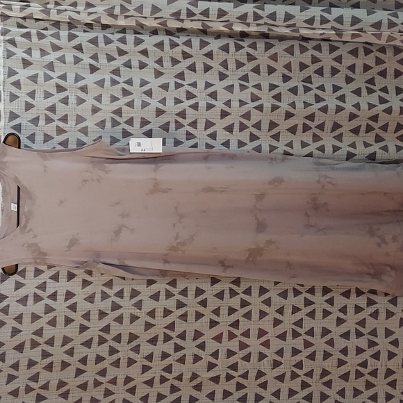 Sleeveless tie dye dress - Picture 1 of 2